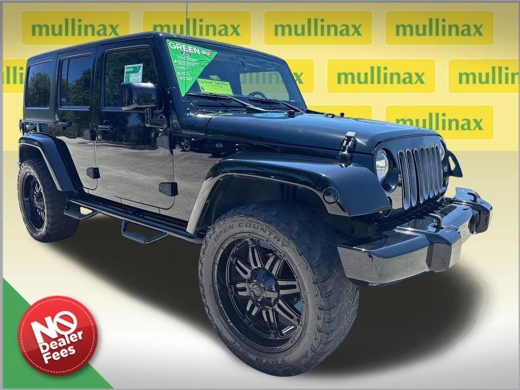 Used 2015 Jeep Wrangler Unlimited Sport w/ Quick Order Package 24S AWD/4WD image 1