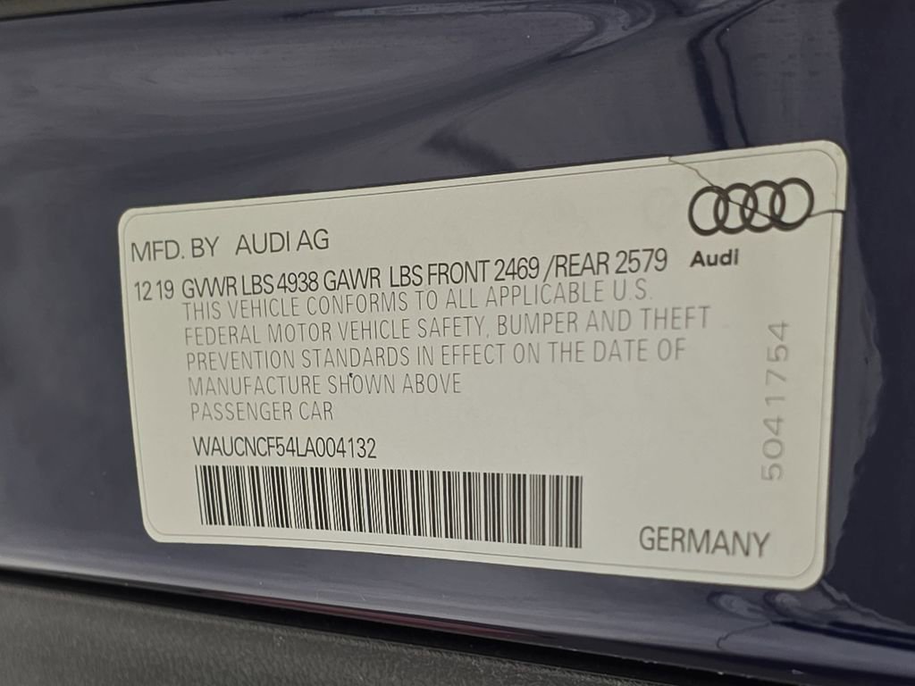 Used 2020 Audi A5 2.0T Premium Plus w/ Premium Plus image 33