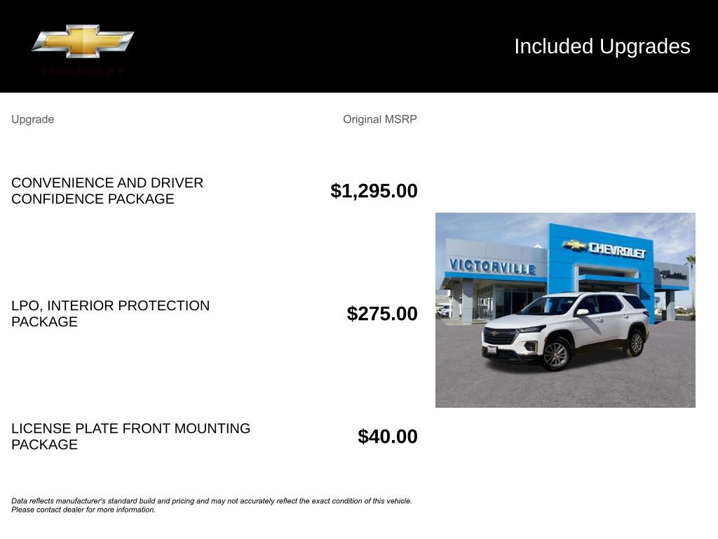 Certified 2023 Chevrolet Traverse LT FWD image 5