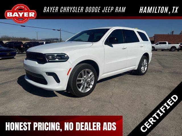 Certified 2024 Dodge Durango GT AWD/4WD image 1
