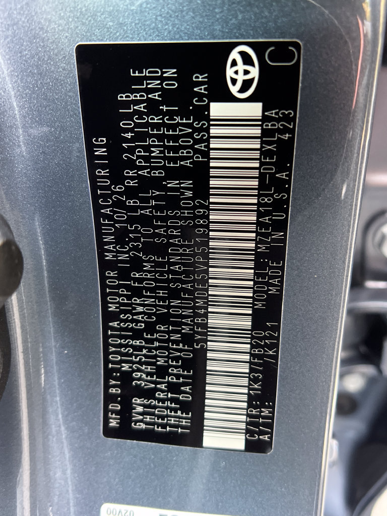 New 2027 Toyota Corolla LE FWD image 26
