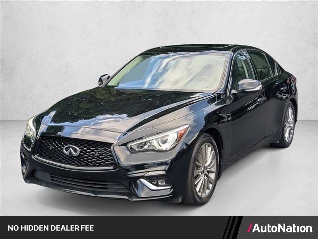 Used 2023 INFINITI Q50 Luxe w/ Cargo Package
