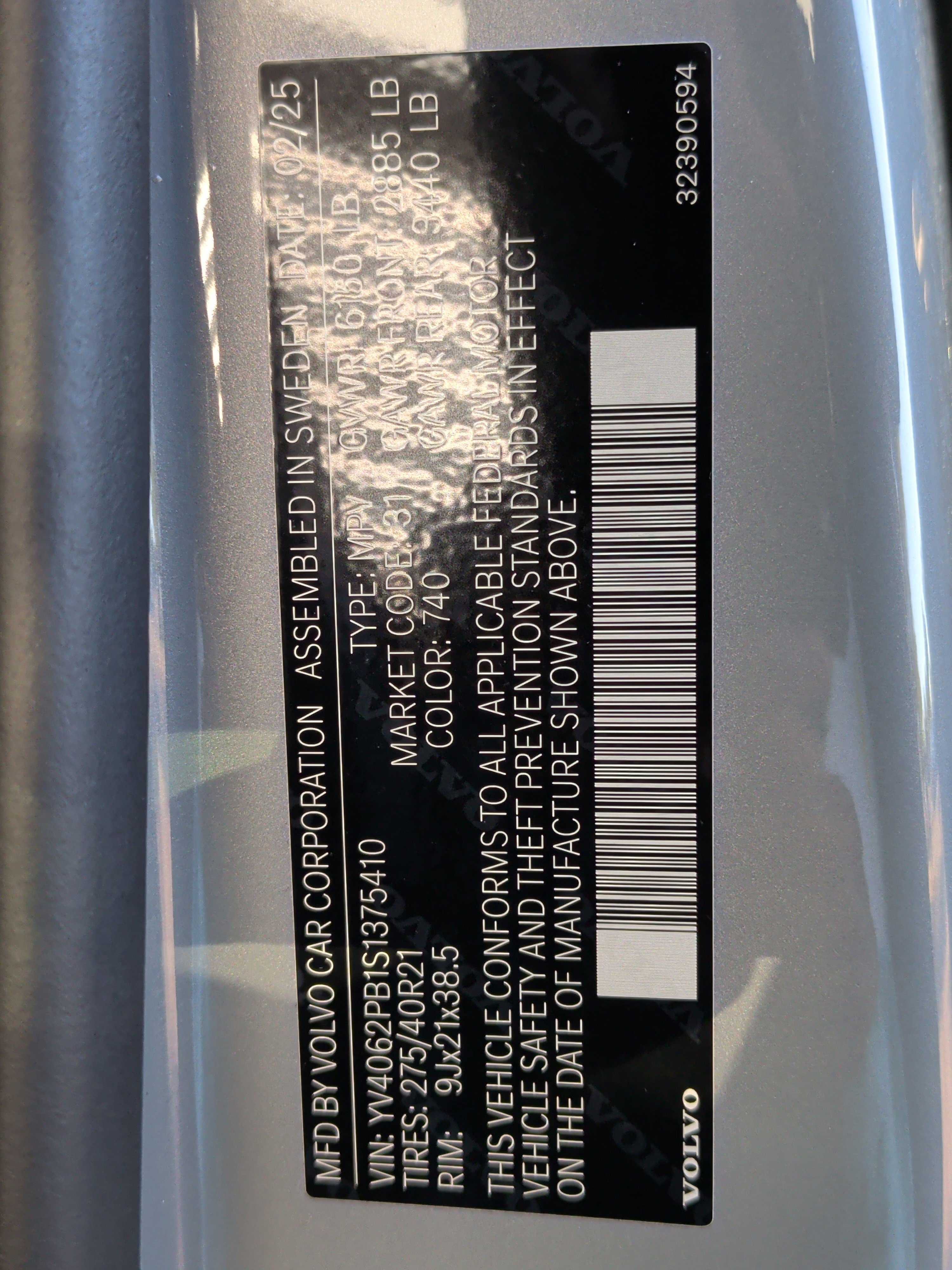 Used 2025 Volvo XC90 B6 Plus image 35