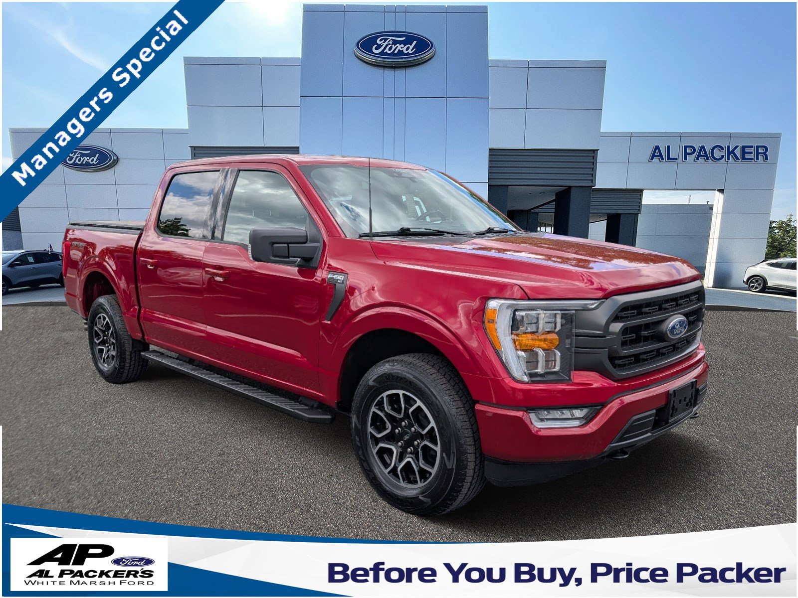 Certified 2022 Ford F150 XLT w/ Equipment Group 302A High AWD/4WD image 1