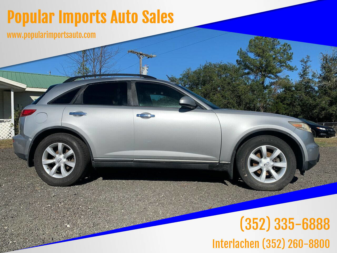 Used 2005 INFINITI FX35 AWD