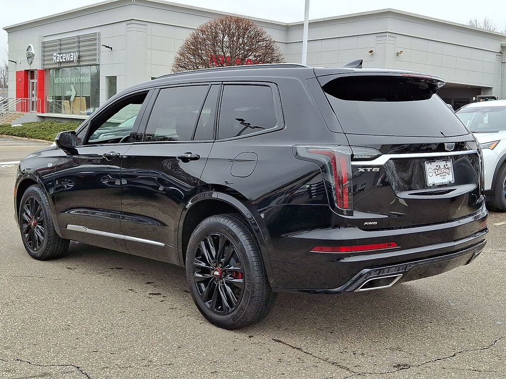 Used 2025 Cadillac XT6 Sport w/ LPO, Red Accent Package image 6
