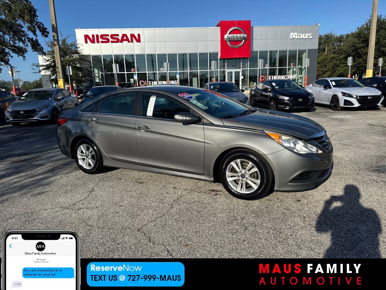 Used 2014 Hyundai Sonata GLS w/ Popular Equipment Group 2