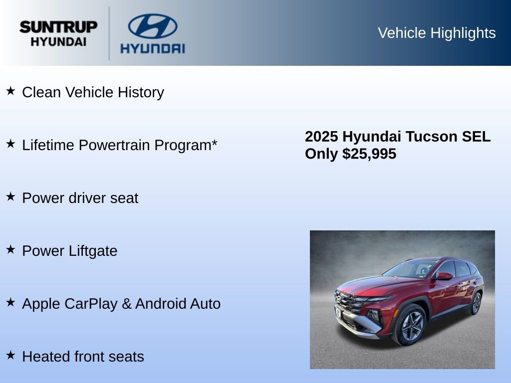Used 2025 Hyundai Tucson SEL image 8