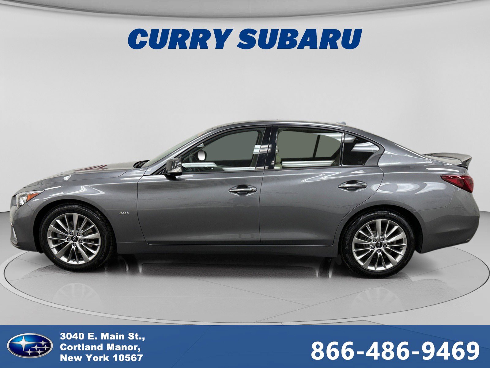 Used 2019 INFINITI Q50 Luxe w/ Essential Package (3.0T Luxe) AWD/4WD image 2