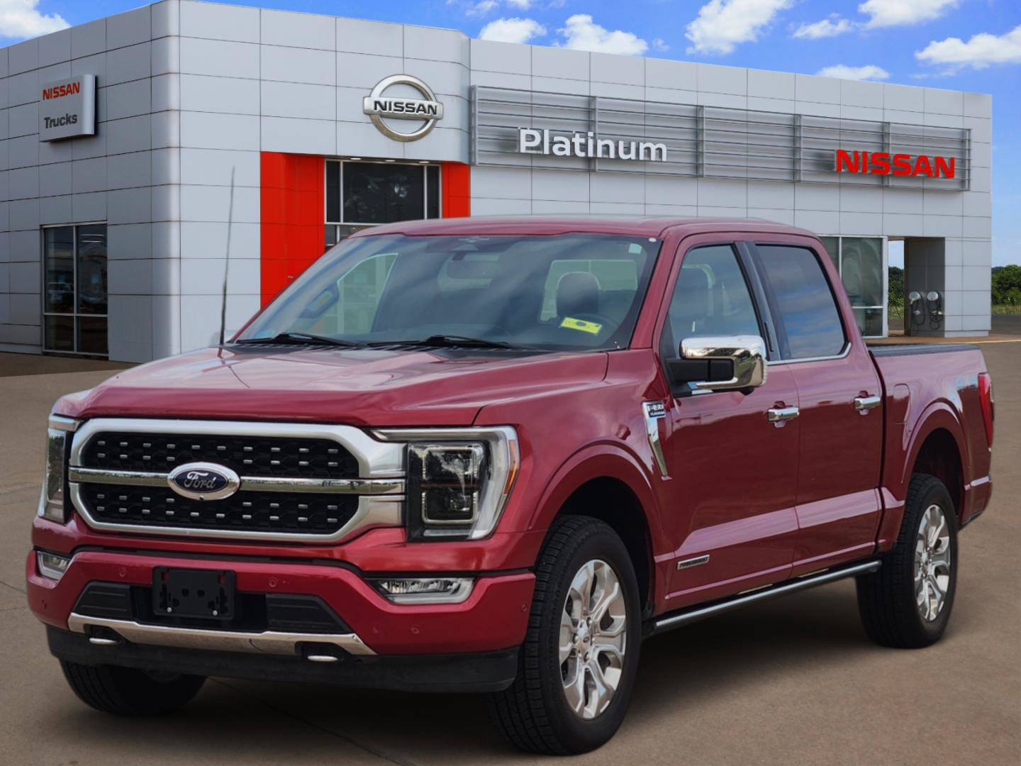 Used 2023 Ford F150 Platinum w/ Equipment Group 701A High AWD/4WD image 2