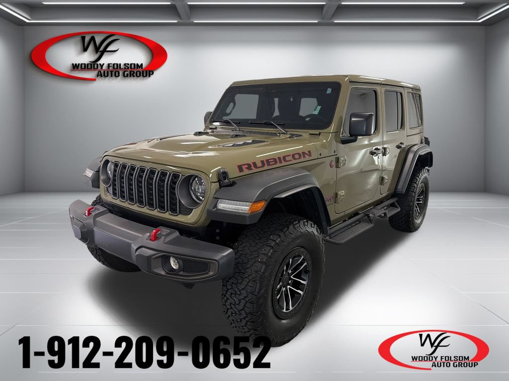 Used 2025 Jeep Wrangler Unlimited Rubicon w/ XTREMEE 35" Tire Package AWD/4WD image 1