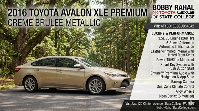 Used 2016 Toyota Avalon XLE Premium FWD image 2