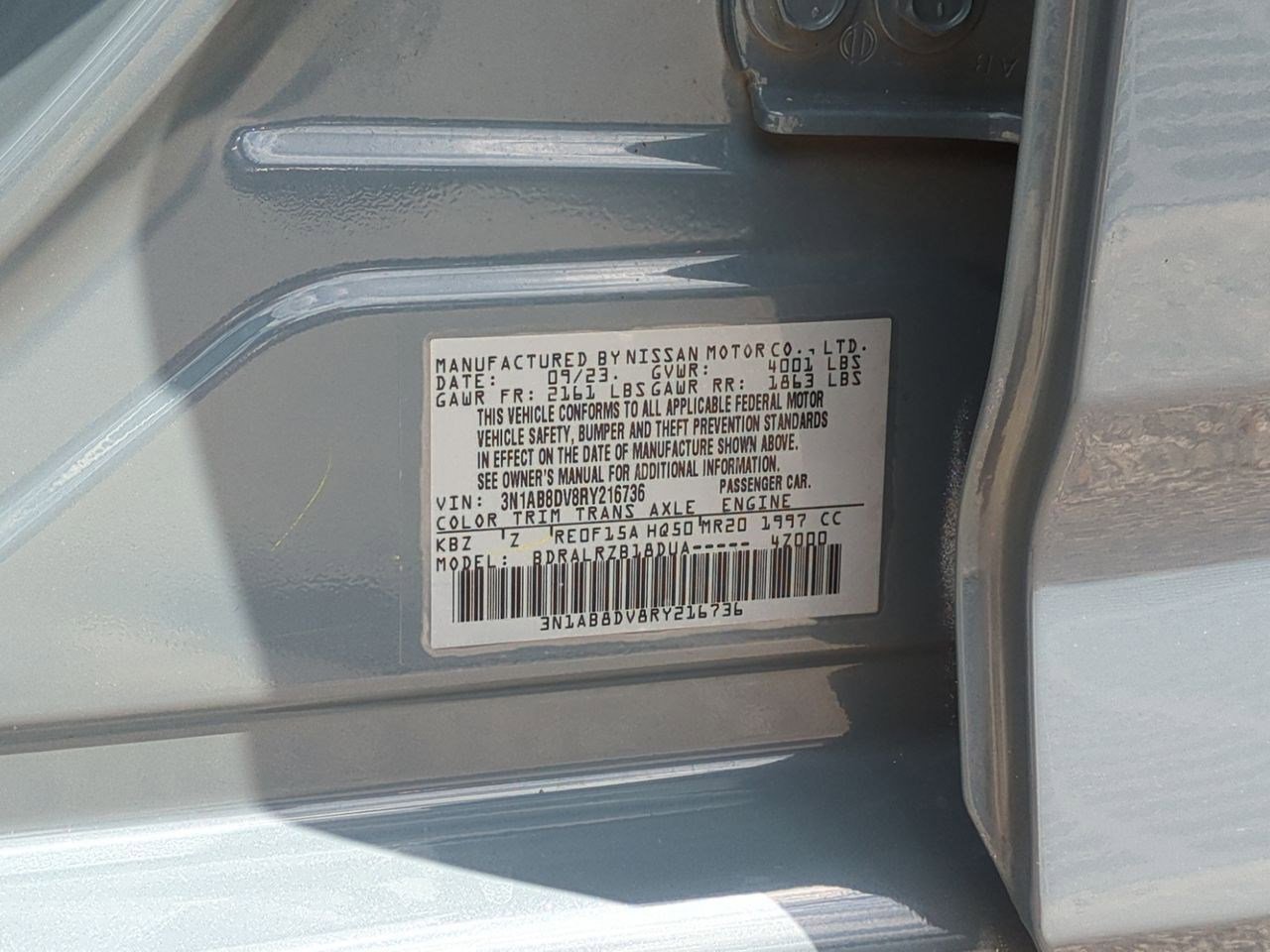 Used 2024 Nissan Sentra SR FWD image 43