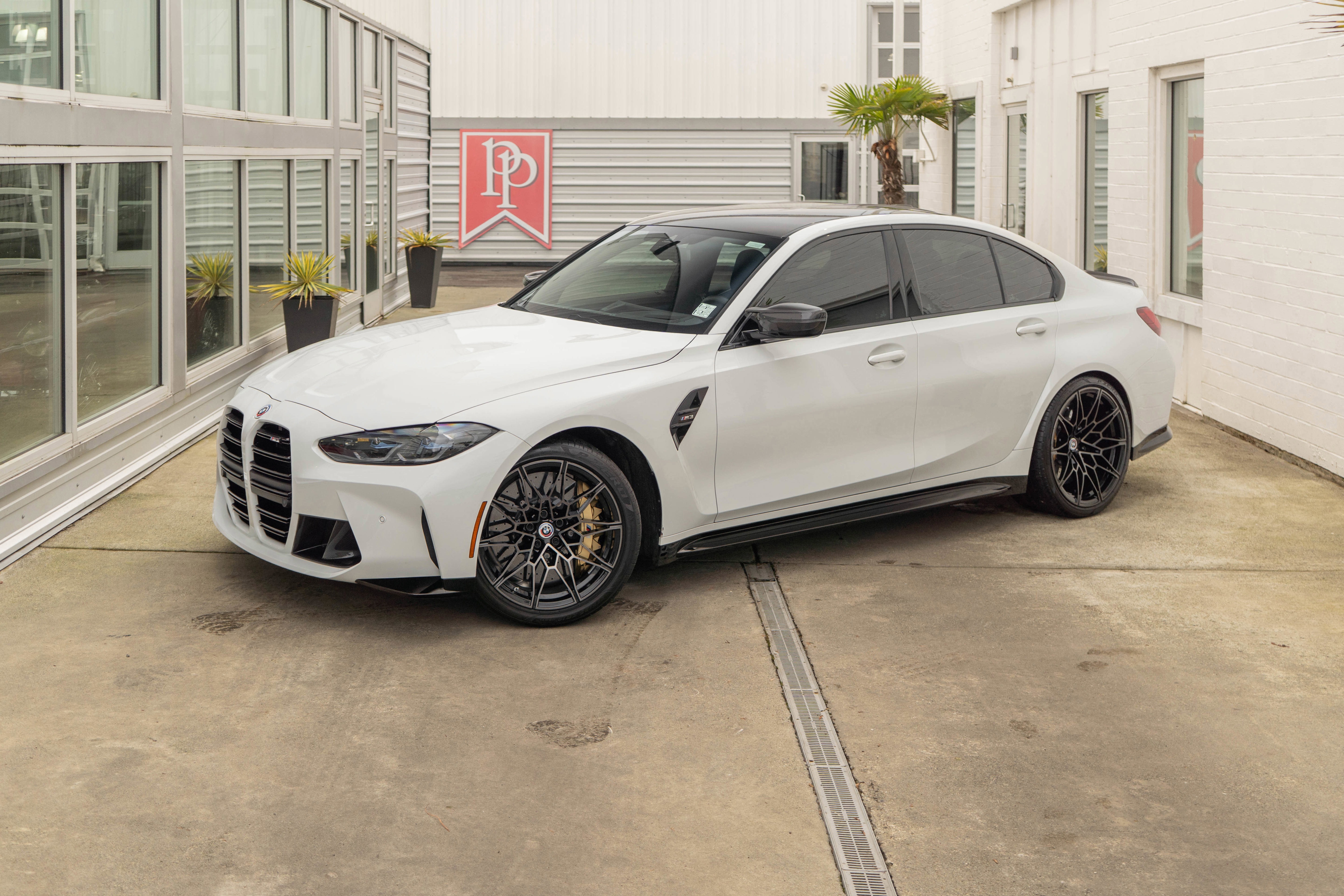 Used 2023 BMW M3 w/ M Carbon Exterior Package image 2