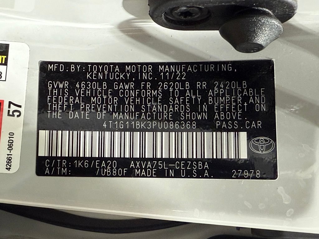 Certified 2023 Toyota Camry SE AWD/4WD image 29