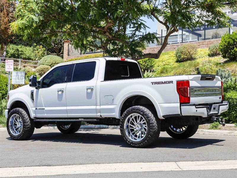 Used 2021 Ford F350 Platinum w/ Tremor Off-Road Package AWD/4WD image 3