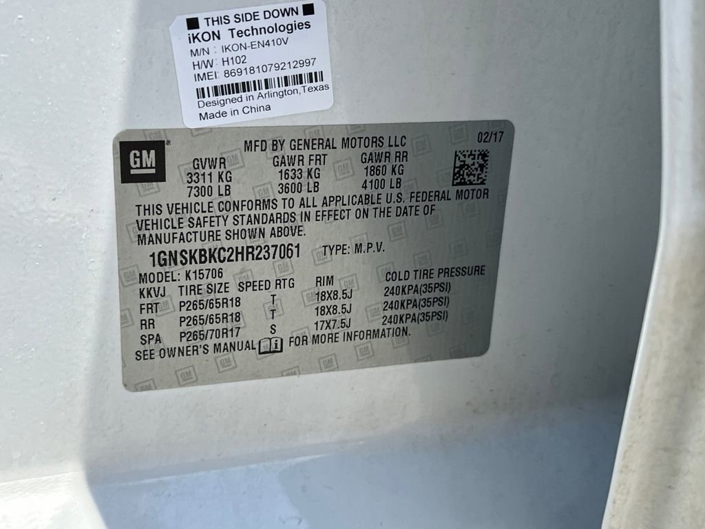 Used 2017 Chevrolet Tahoe LT AWD/4WD image 35