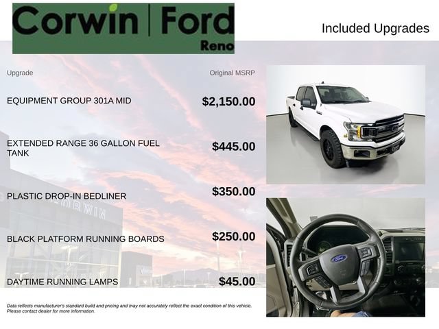 Used 2019 Ford F150 XLT w/ Equipment Group 301A Mid RWD image 3