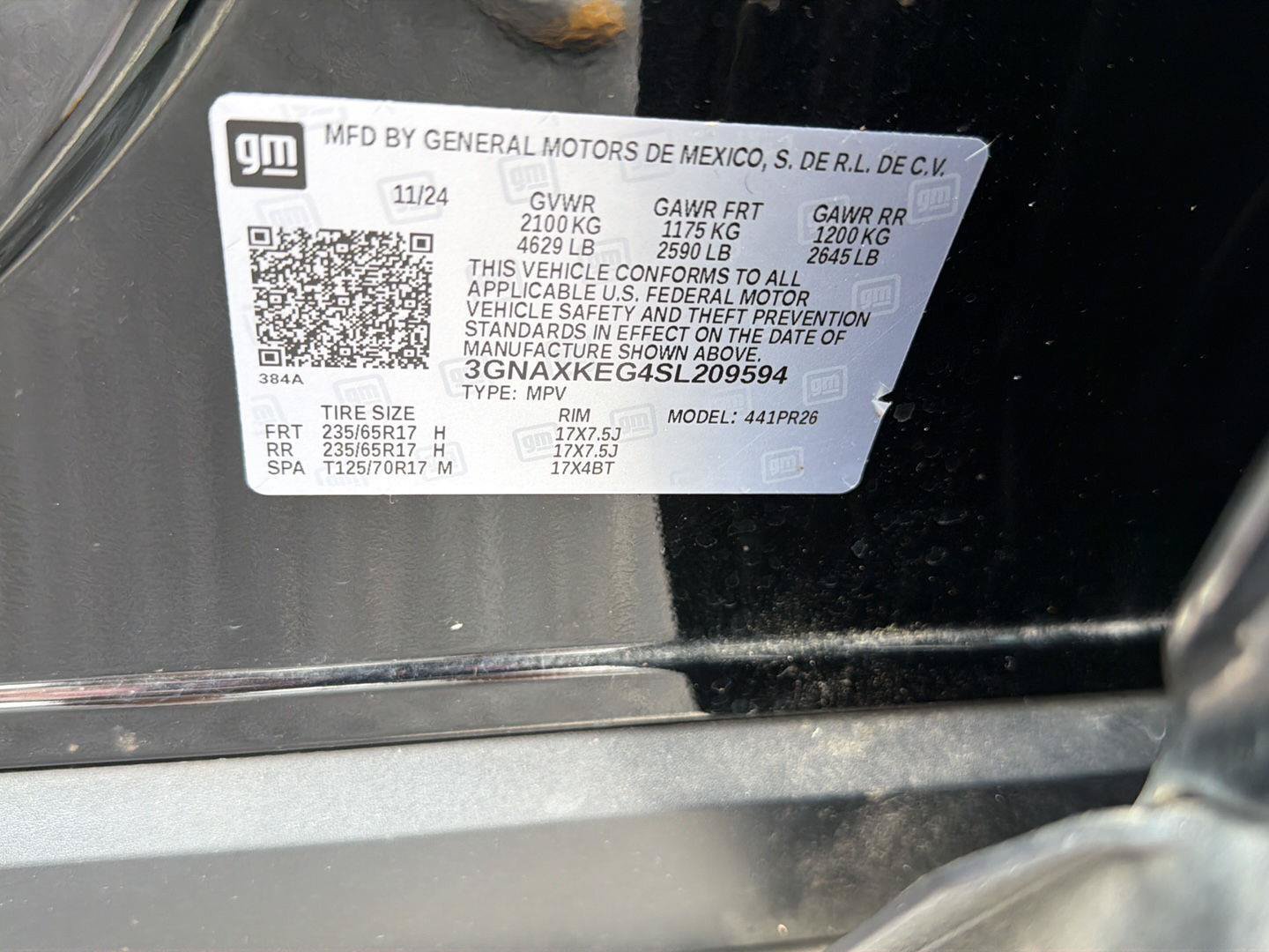 Certified 2025 Chevrolet Equinox ACTIV w/ Convenience Package III FWD image 43