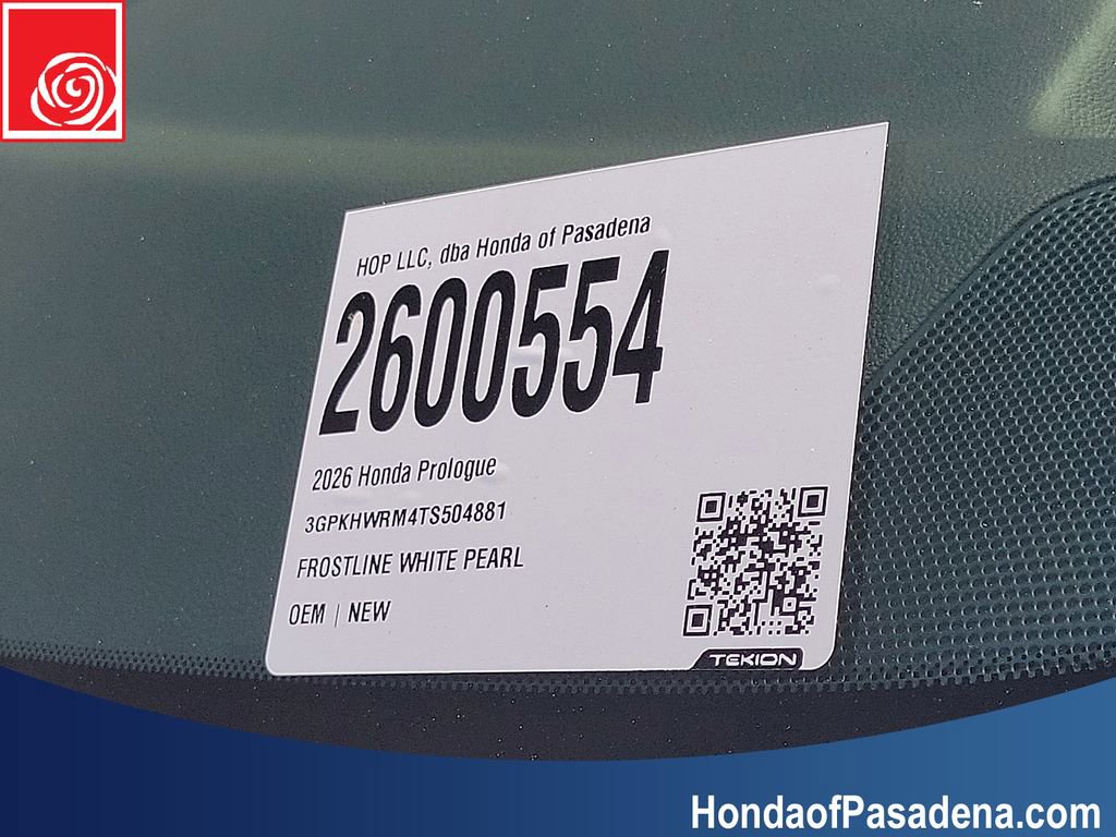 New 2026 Honda Prologue Touring image 26