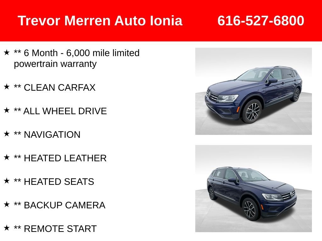 Used 2021 Volkswagen Tiguan SE image 6