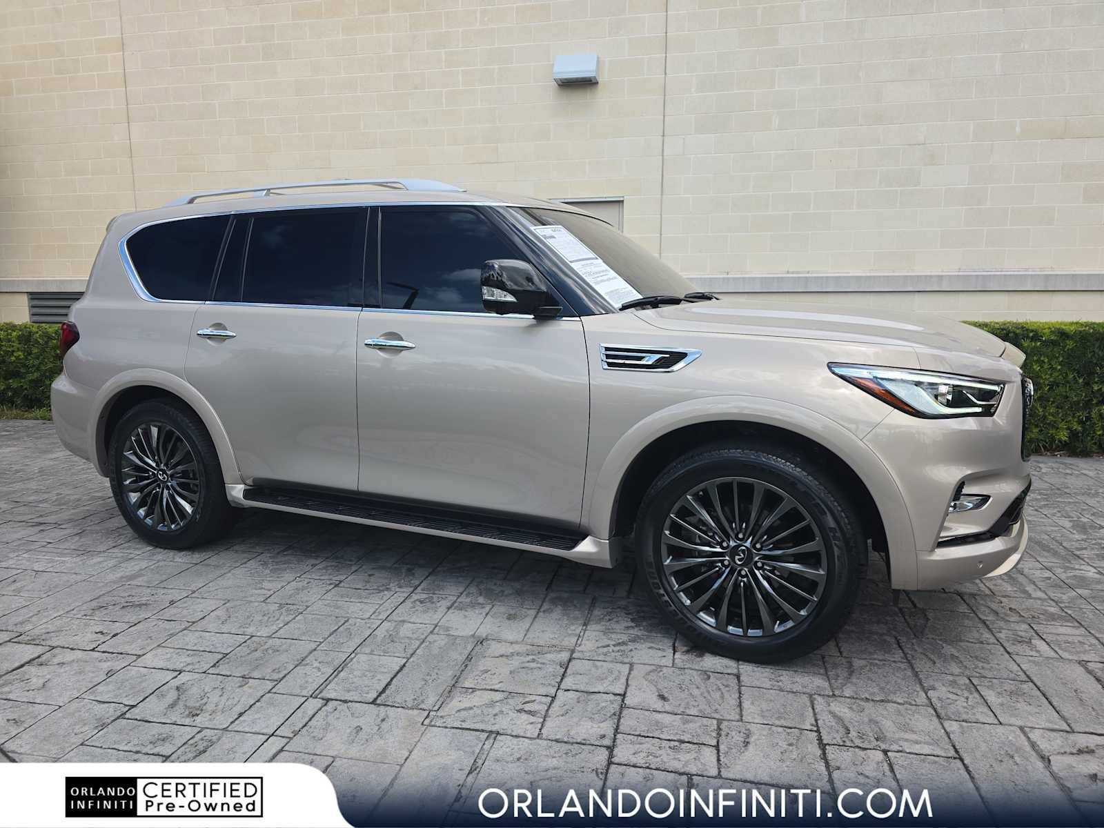 Certified 2023 INFINITI QX80 Premium Select w/ Cargo Package
