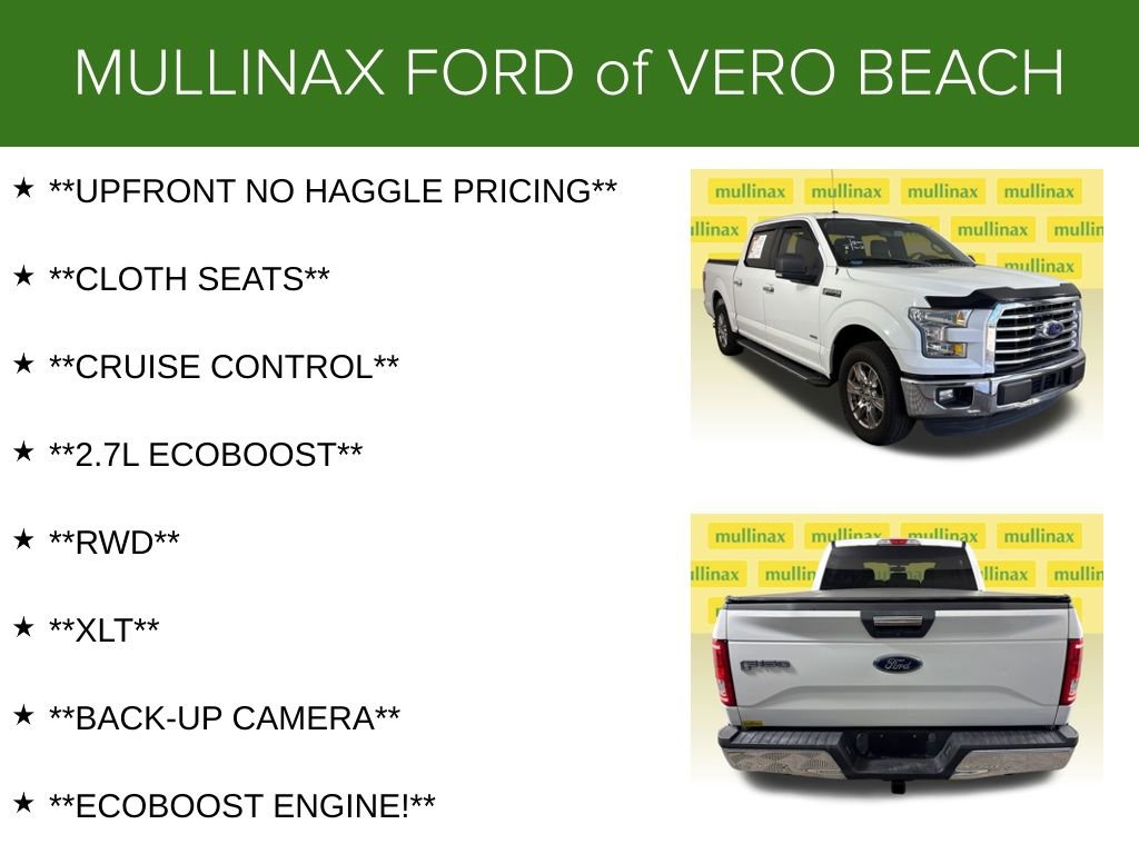 Used 2015 Ford F150 XLT w/ Equipment Group 301A Mid RWD image 5