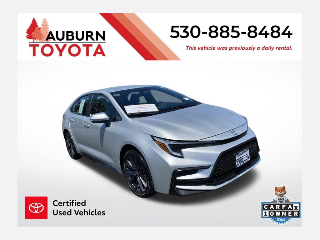 Certified 2026 Toyota Corolla SE w/ SE Package FWD image 1