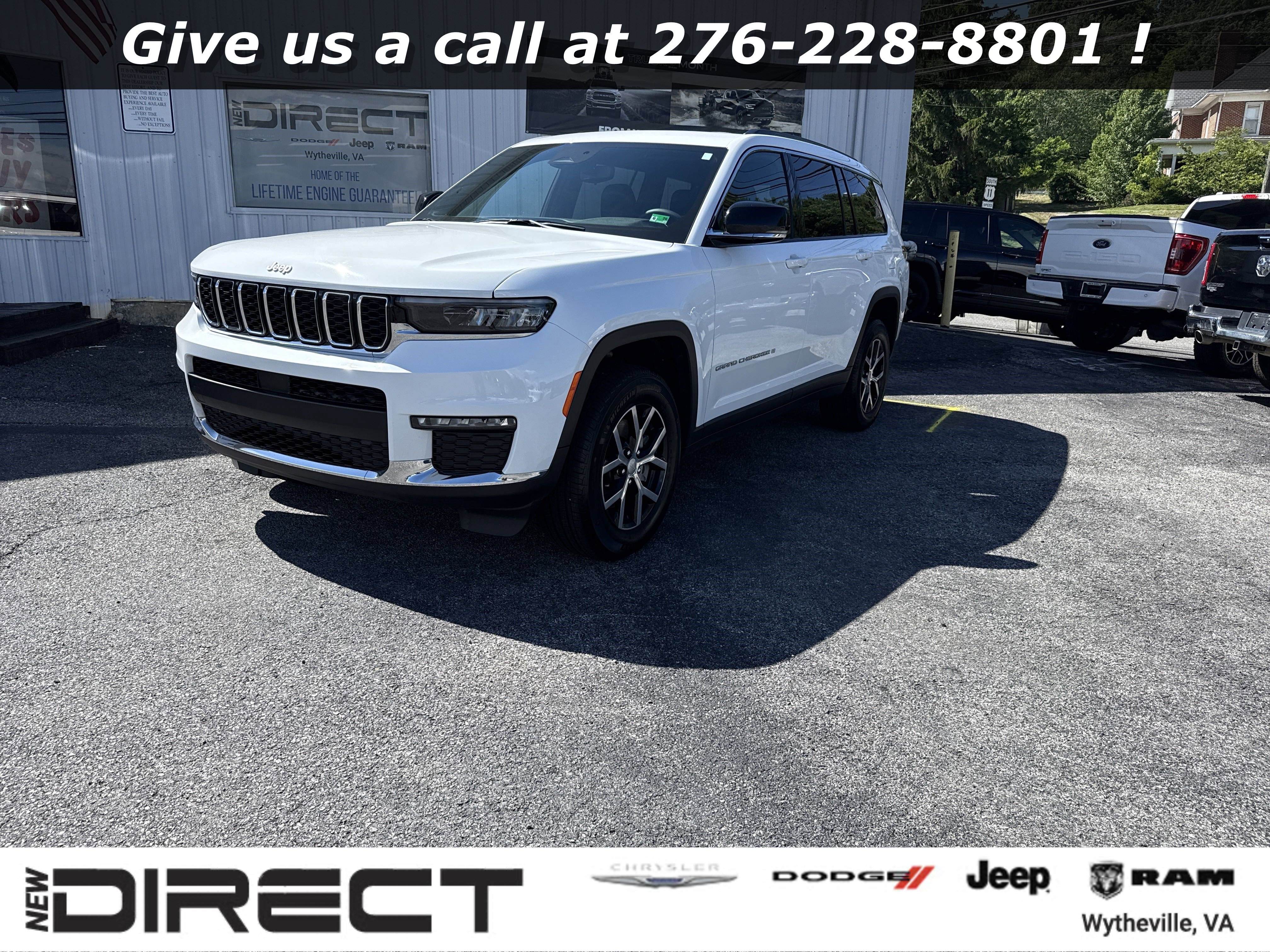 Used 2024 Jeep Grand Cherokee L Limited w/ Trailer Tow Package