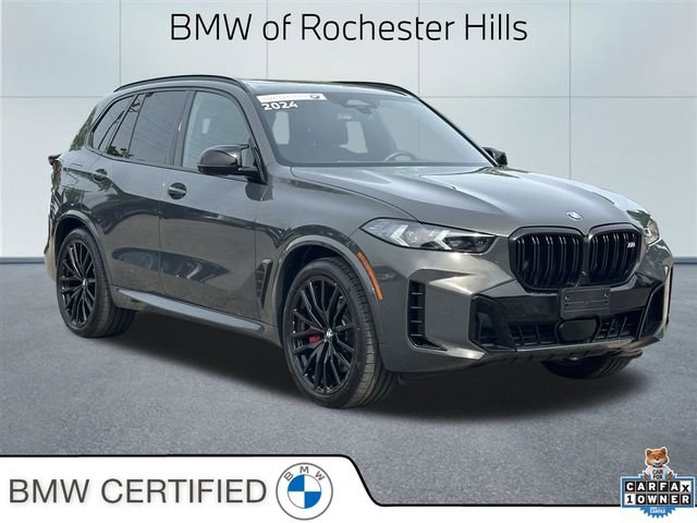 Certified 2024 BMW X5 M60i w/ Executive Package