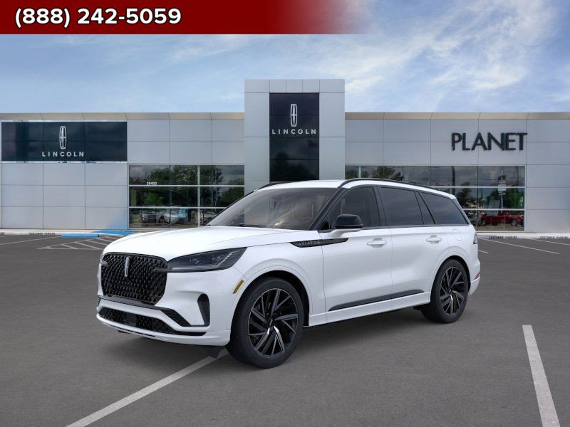 New 2025 Lincoln Aviator Black Label w/ Jet Appearance Package