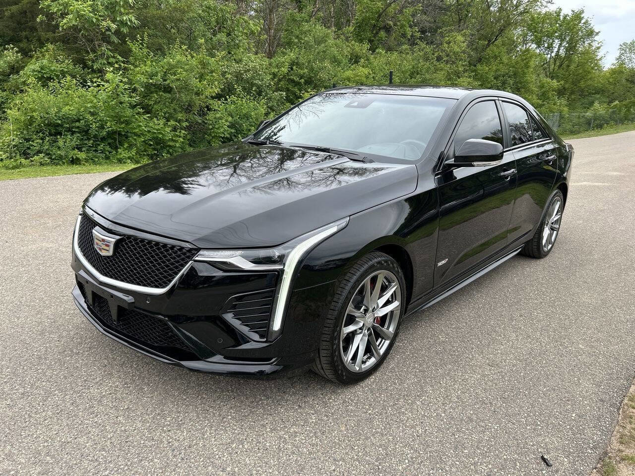 Used 2022 Cadillac CT4 V w/ Climate Package image 2