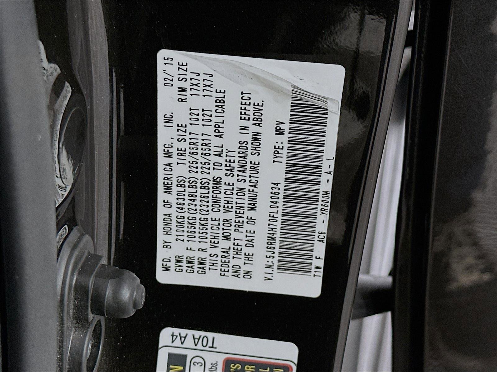 Used 2015 Honda CR-V EX-L image 23