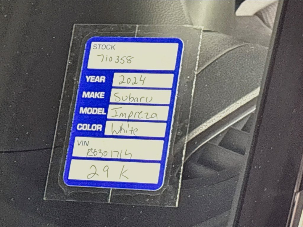 Certified 2024 Subaru Impreza RS AWD/4WD image 25
