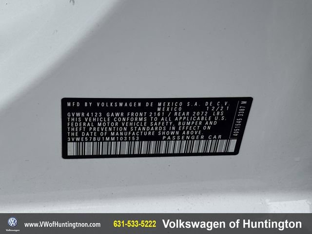 Certified 2021 Volkswagen Jetta SEL image 17