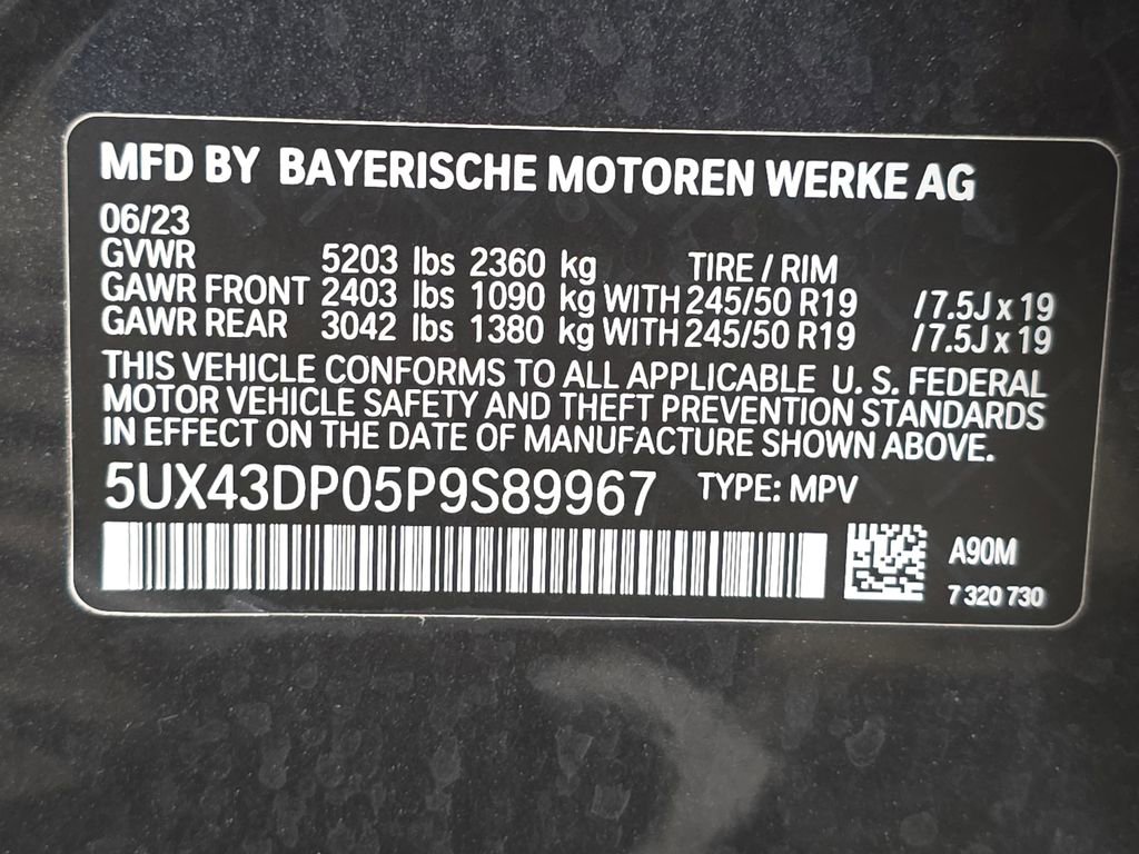 Used 2023 BMW X3 sDrive30i w/ Convenience Package RWD image 28