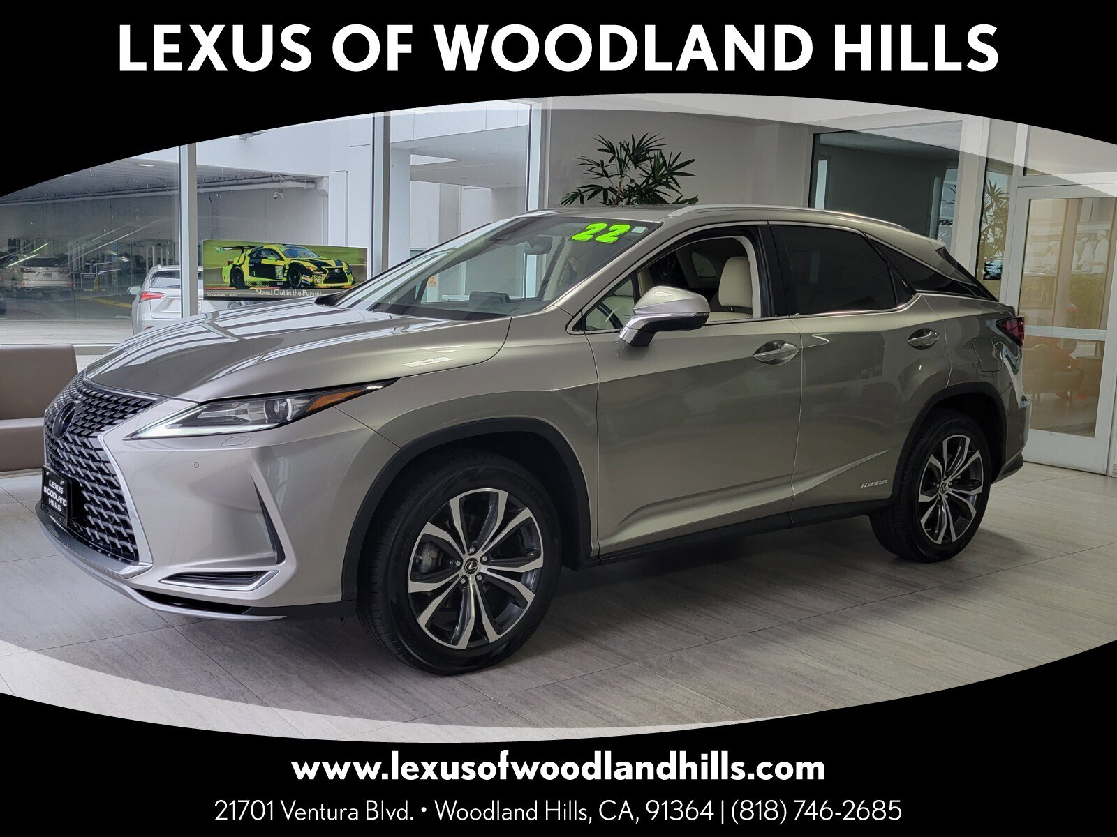 Used 2022 Lexus RX 450h AWD w/ Premium Package