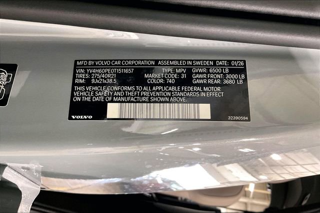 New 2026 Volvo XC90 T8 Plus w/ Protection Package Premier image 11