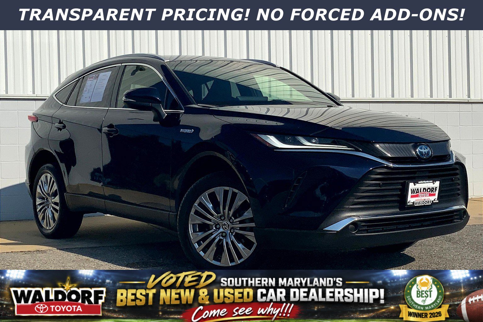 Used 2021 Toyota Venza XLE w/ Softex Package AWD/4WD image 1
