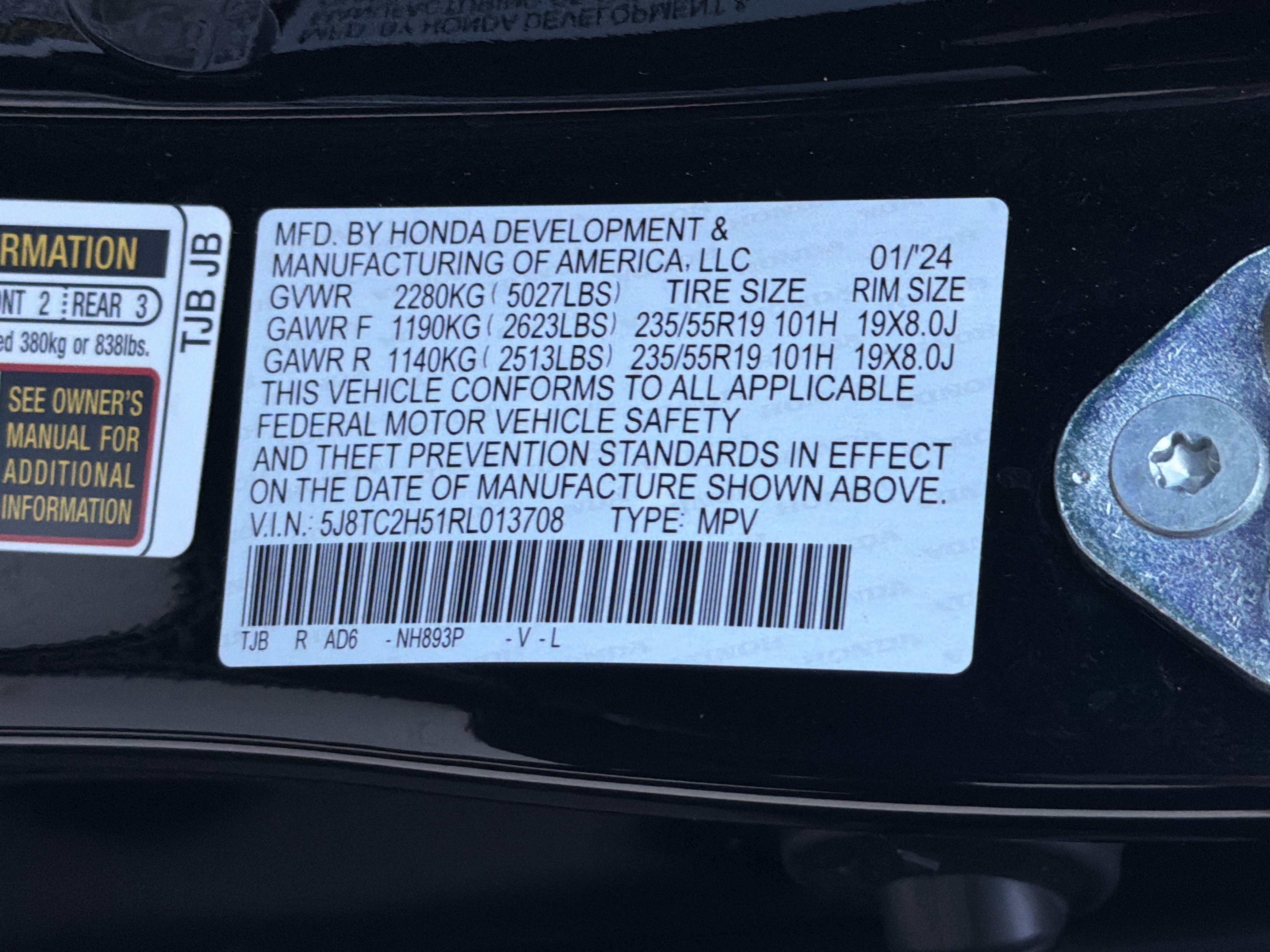 Certified 2024 Acura RDX w/ Technology Package AWD/4WD image 35