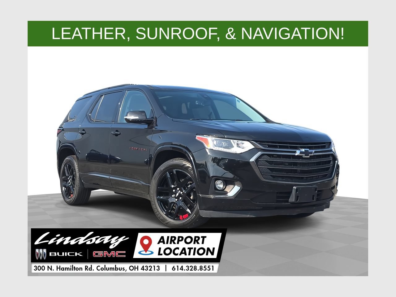 Certified 2019 Chevrolet Traverse Premier w/ Redline Edition AWD/4WD image 1