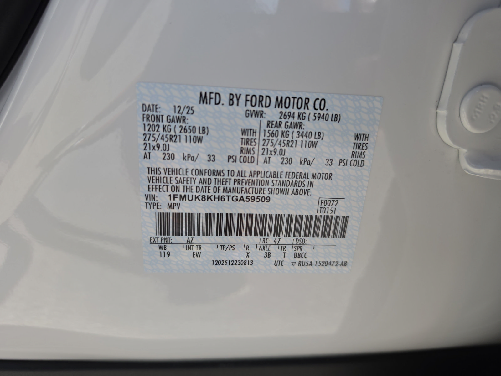 Used 2026 Ford Explorer ST-Line w/ ST-Line Street Pack AWD/4WD image 39