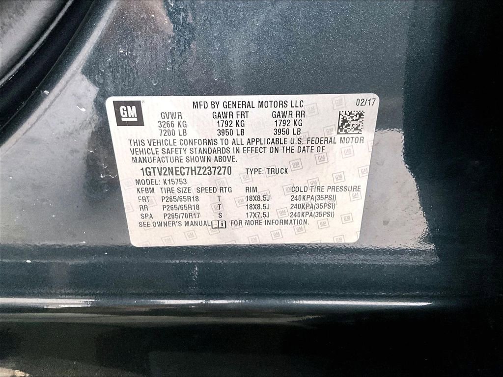 Used 2017 GMC Sierra 1500 SLT w/ All Terrain Package image 35