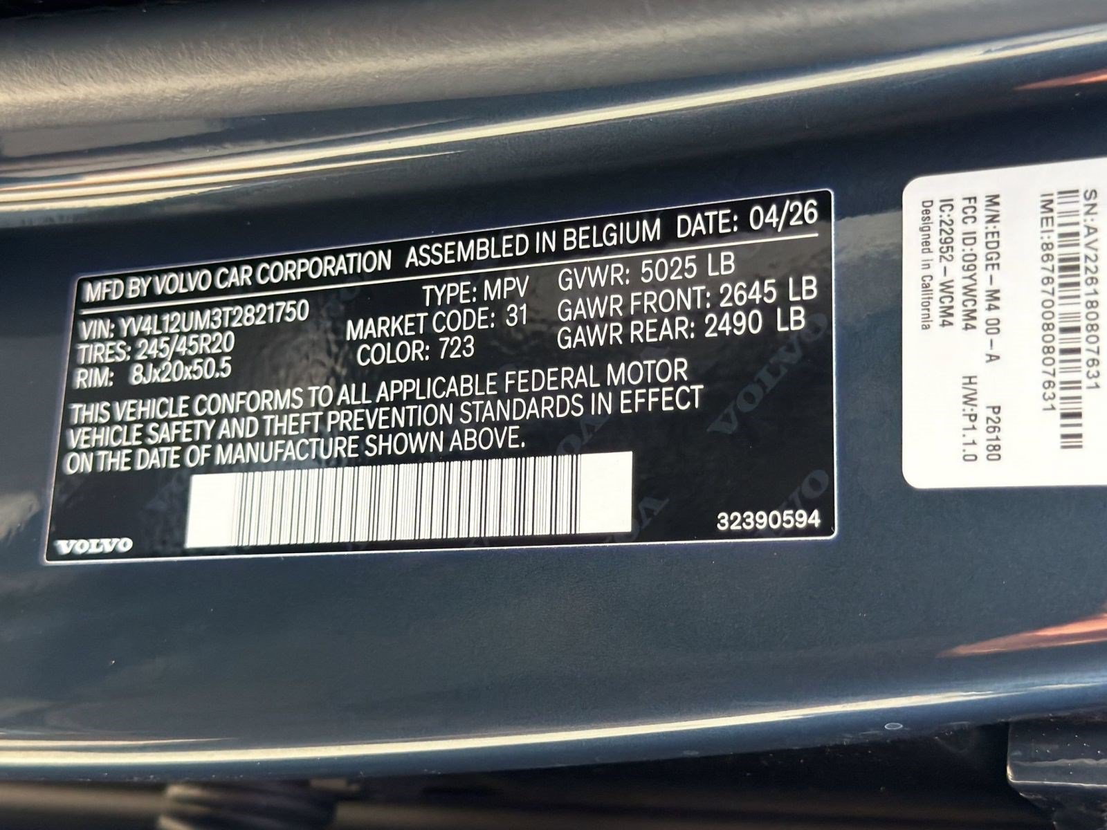 New 2026 Volvo XC40 B5 Ultra w/ Protection Package Premier AWD/4WD image 26