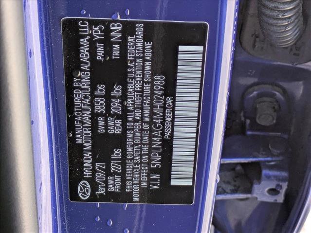Certified 2021 Hyundai Elantra SEL w/ Convenience + Premium Package FWD image 15