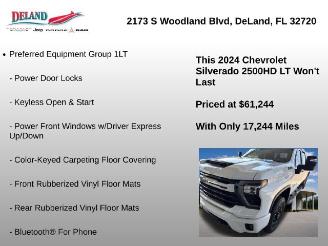 Used 2024 Chevrolet Silverado 2500 LT w/ Z71 Sport Edition AWD/4WD image 15