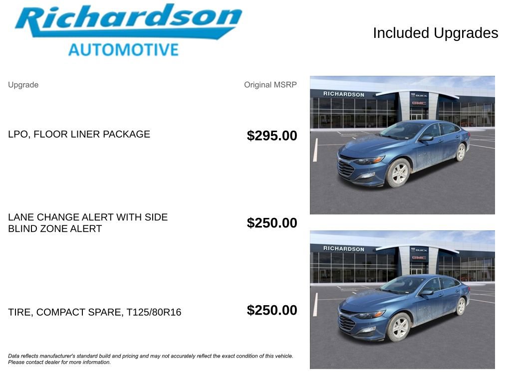 Used 2024 Chevrolet Malibu LS w/ LPO, Floor Liner Package FWD image 6