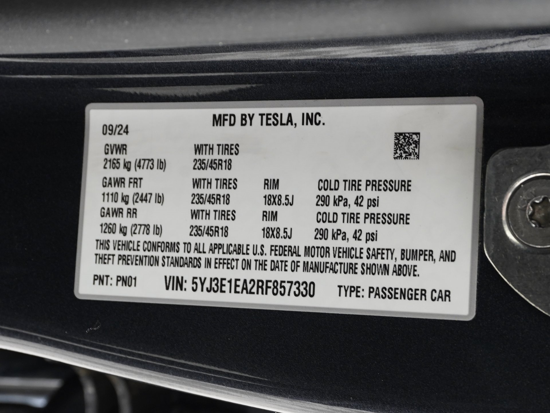 Used 2024 Tesla Model 3 Long Range image 38