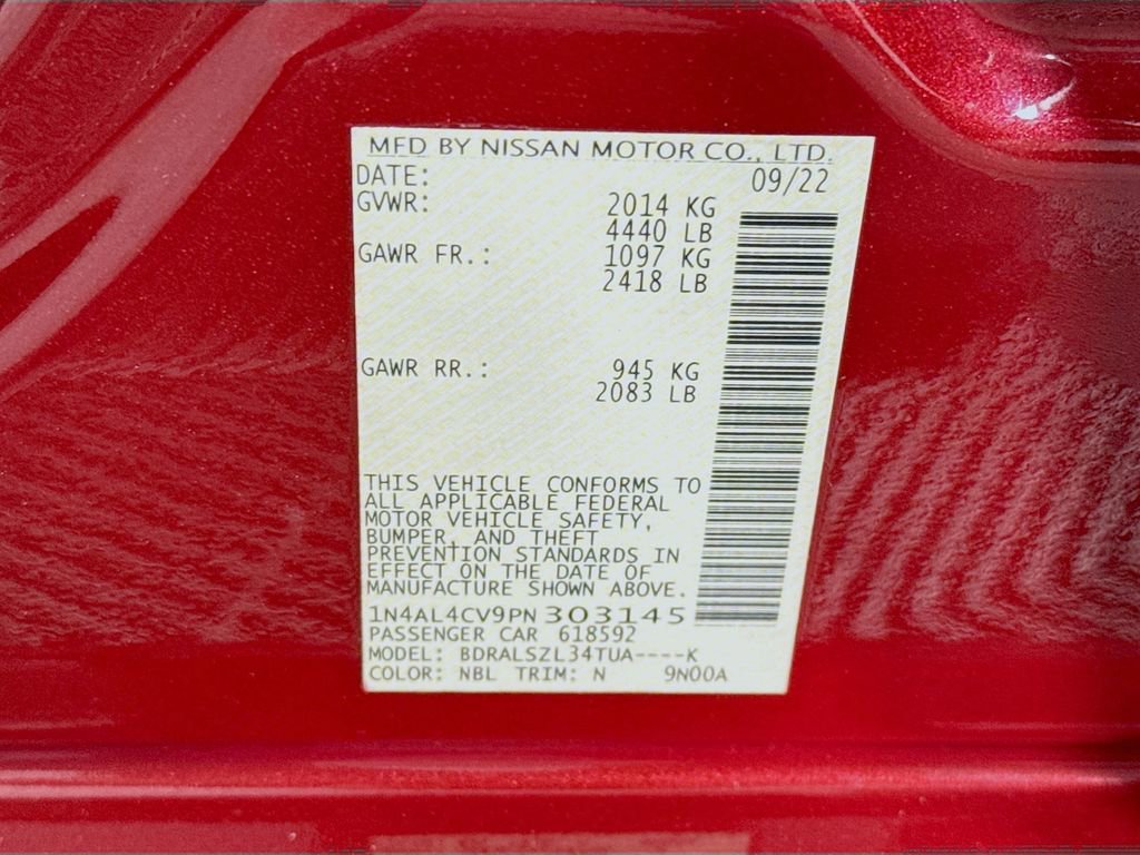 Certified 2023 Nissan Altima 2.0 SR image 37