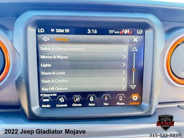 Used 2022 Jeep Gladiator Mojave w/ Cold Weather Group image 26